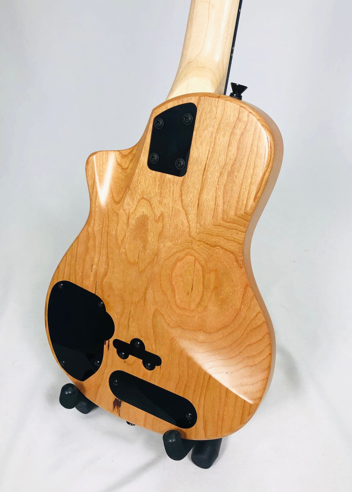 Sparrow Raven Nylon String Baritone Electric Ukulele