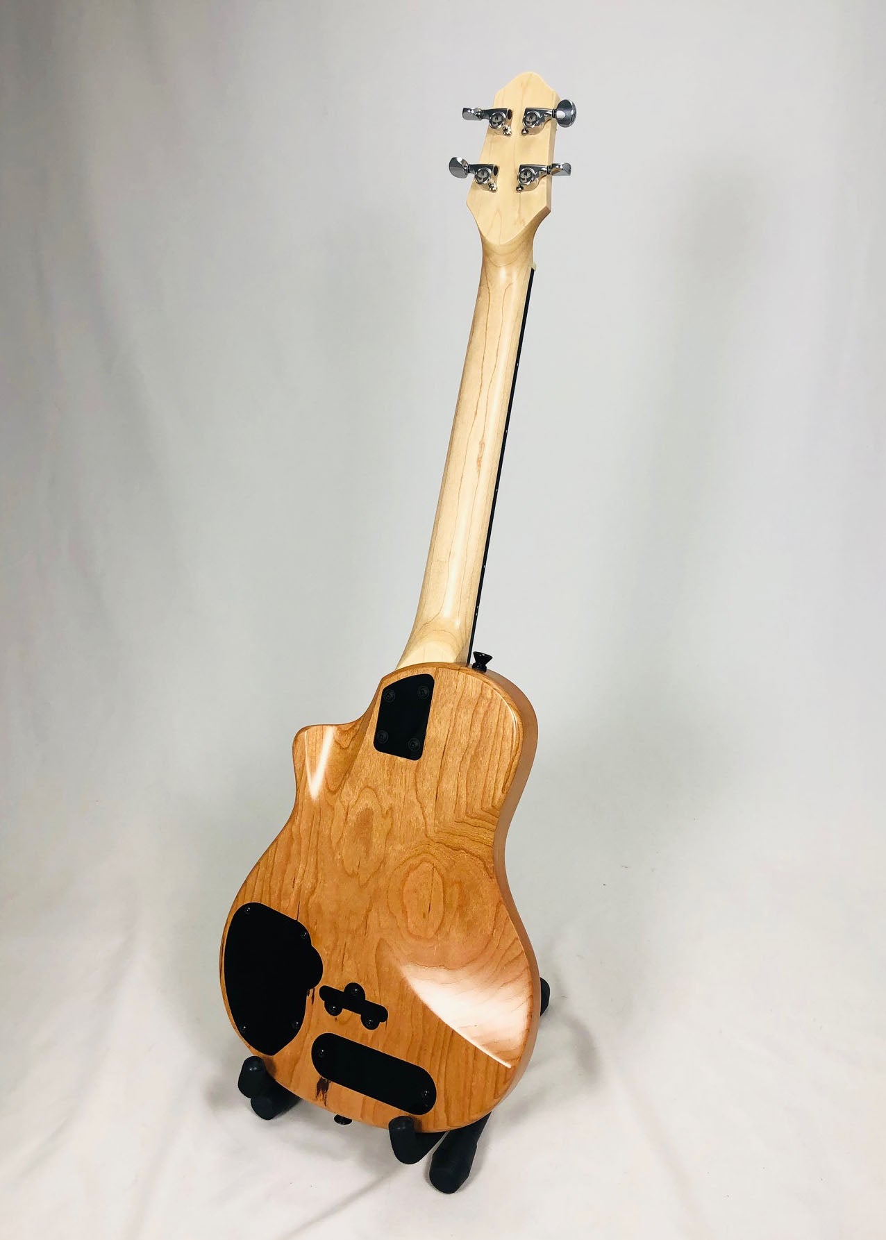 Sparrow Raven Nylon String Baritone Electric Ukulele