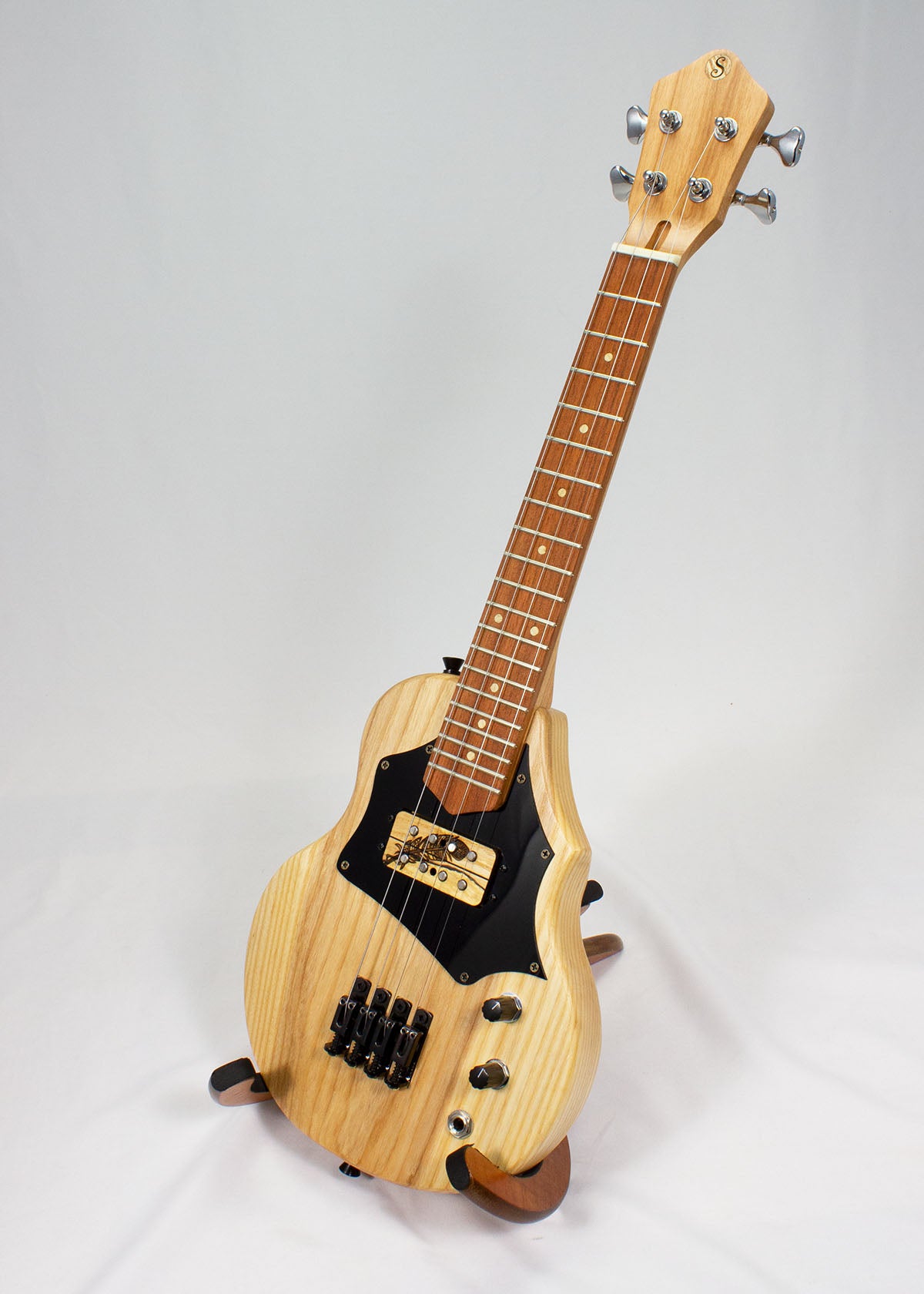 Sparrow Thunderbird Ash Tenor Cutaway Steel String Electric Ukulele (Ships in 14 days)