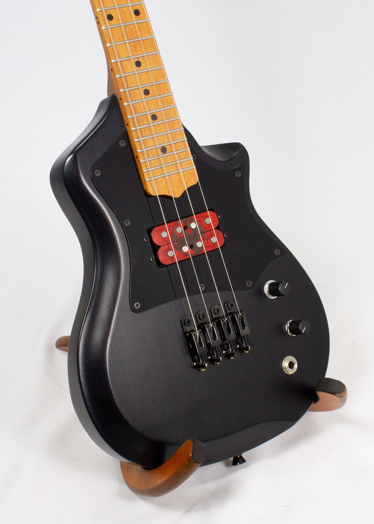 Sparrow Thunderbird Black Ash Steel String Baritone Electric Ukulele (Ships in 14 days)