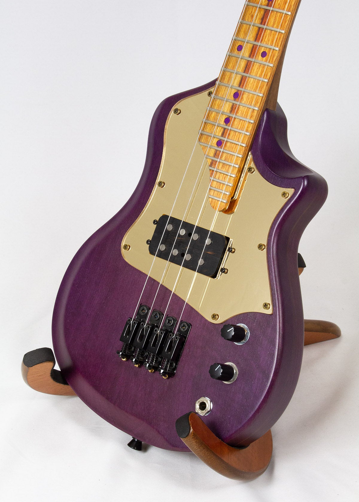 Sparrow Thunderbird Purpleheart Steel String Tenor Electric Ukulele (Ships in 14 days)