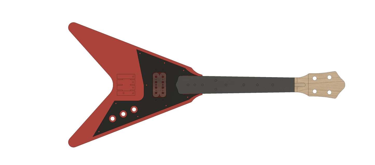 
                  
                    Custom Order for S.S Concert Flying V
                  
                