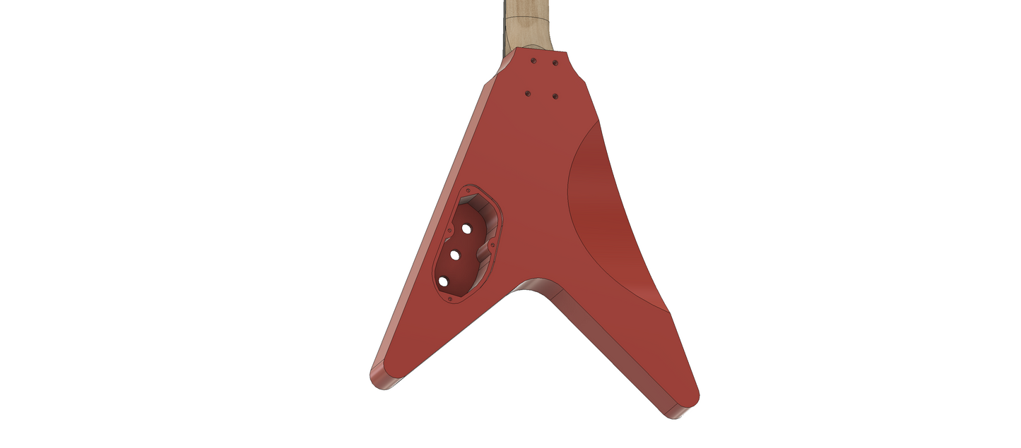 
                  
                    Custom Order for S.S Concert Flying V
                  
                