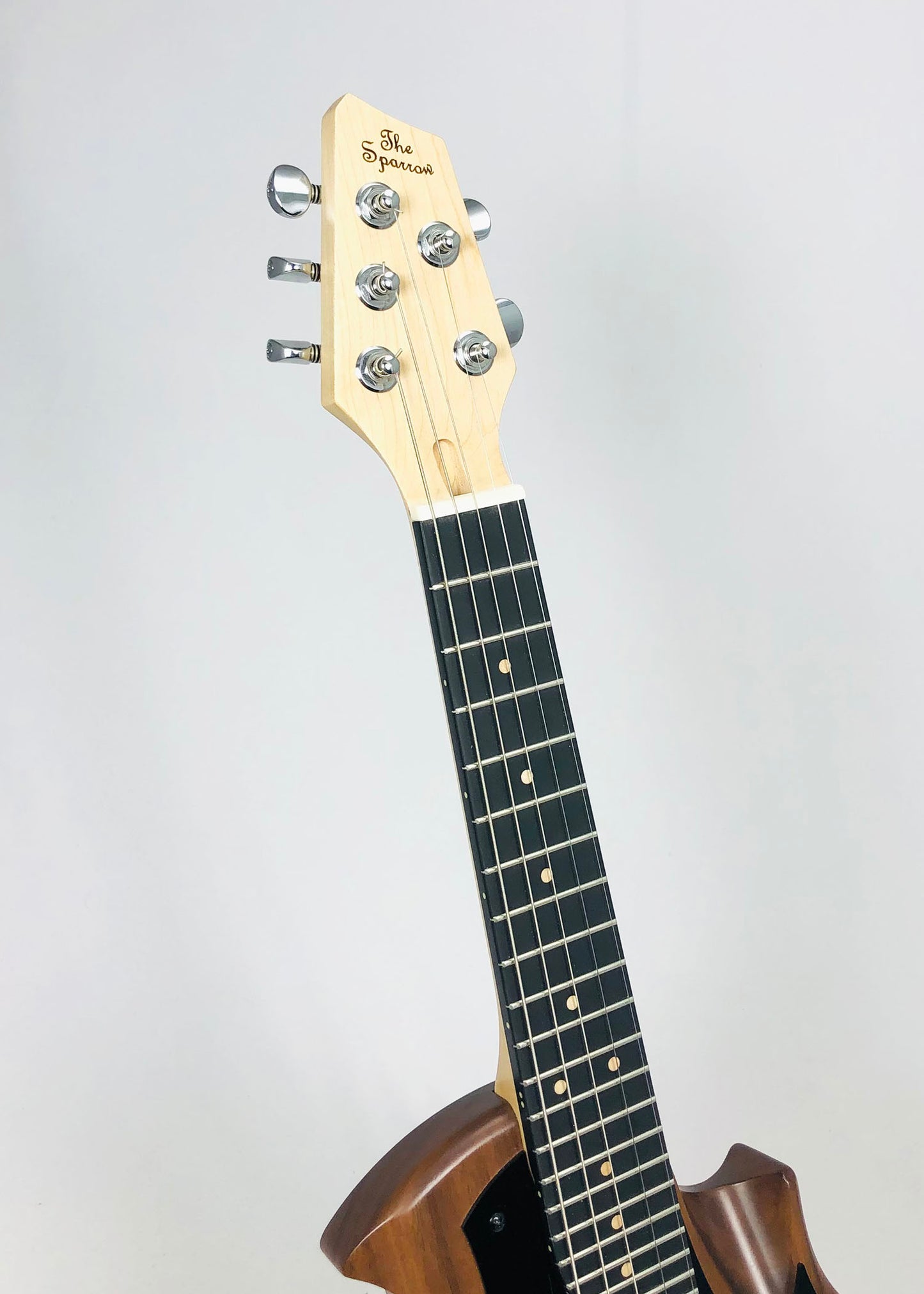 
                  
                    Sparrow Thunderbird Walnut 5-String Solid Body Electric Mandolin (Ships in 14 days)
                  
                