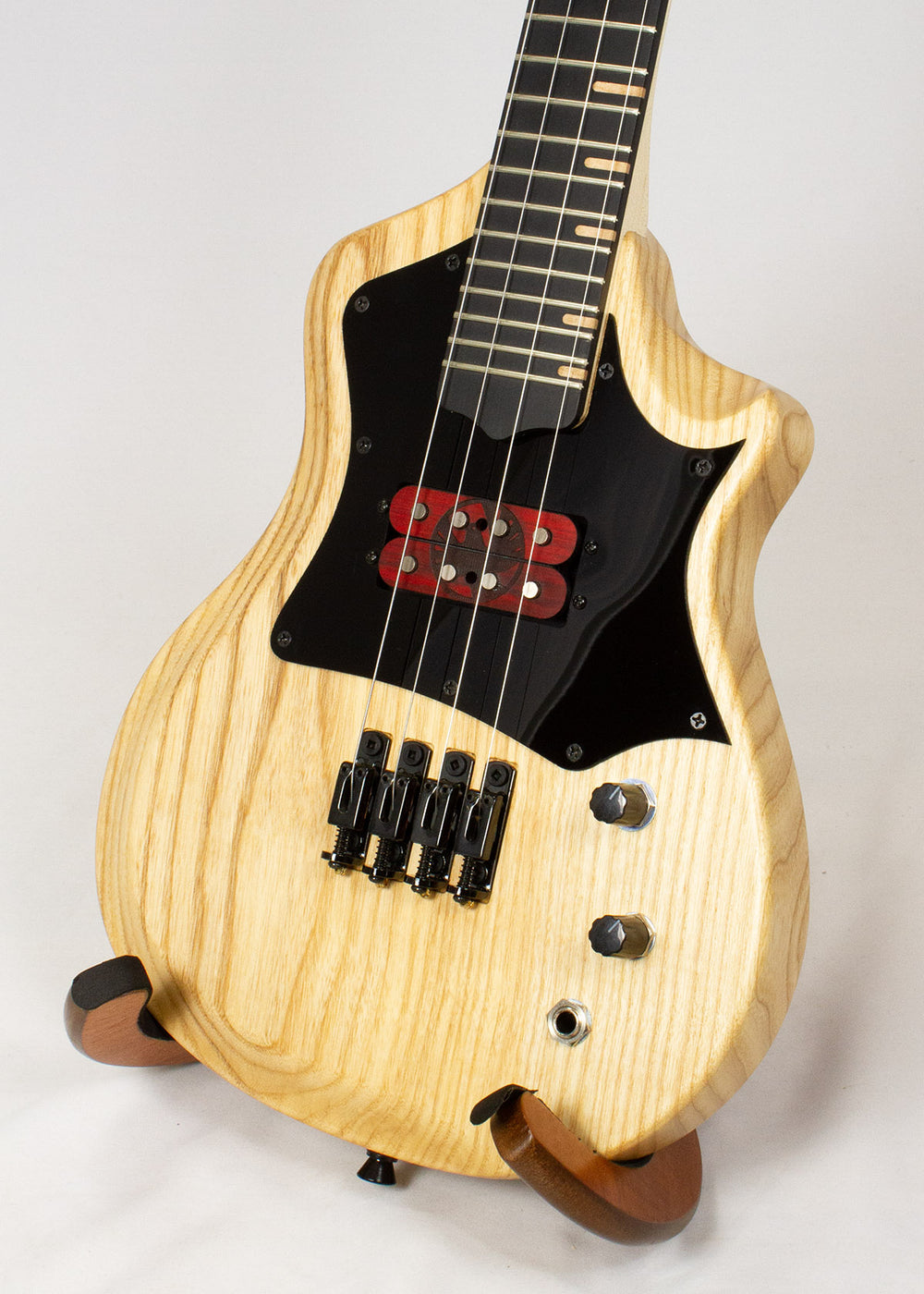 Sparrow Thunderbird Ash Steel String Baritone Electric Ukulele Ships sparrowukulele