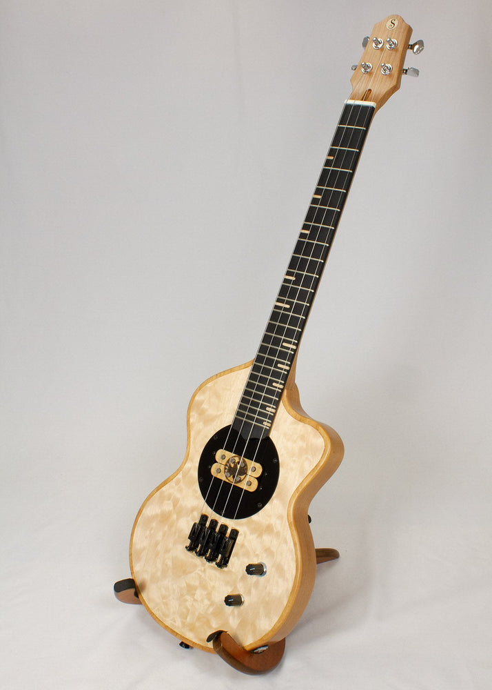 
                  
                    Custom Order for S.C. Sparrow Thunderbird Semi Hollow Steel String Baritone Electric Ukulele
                  
                