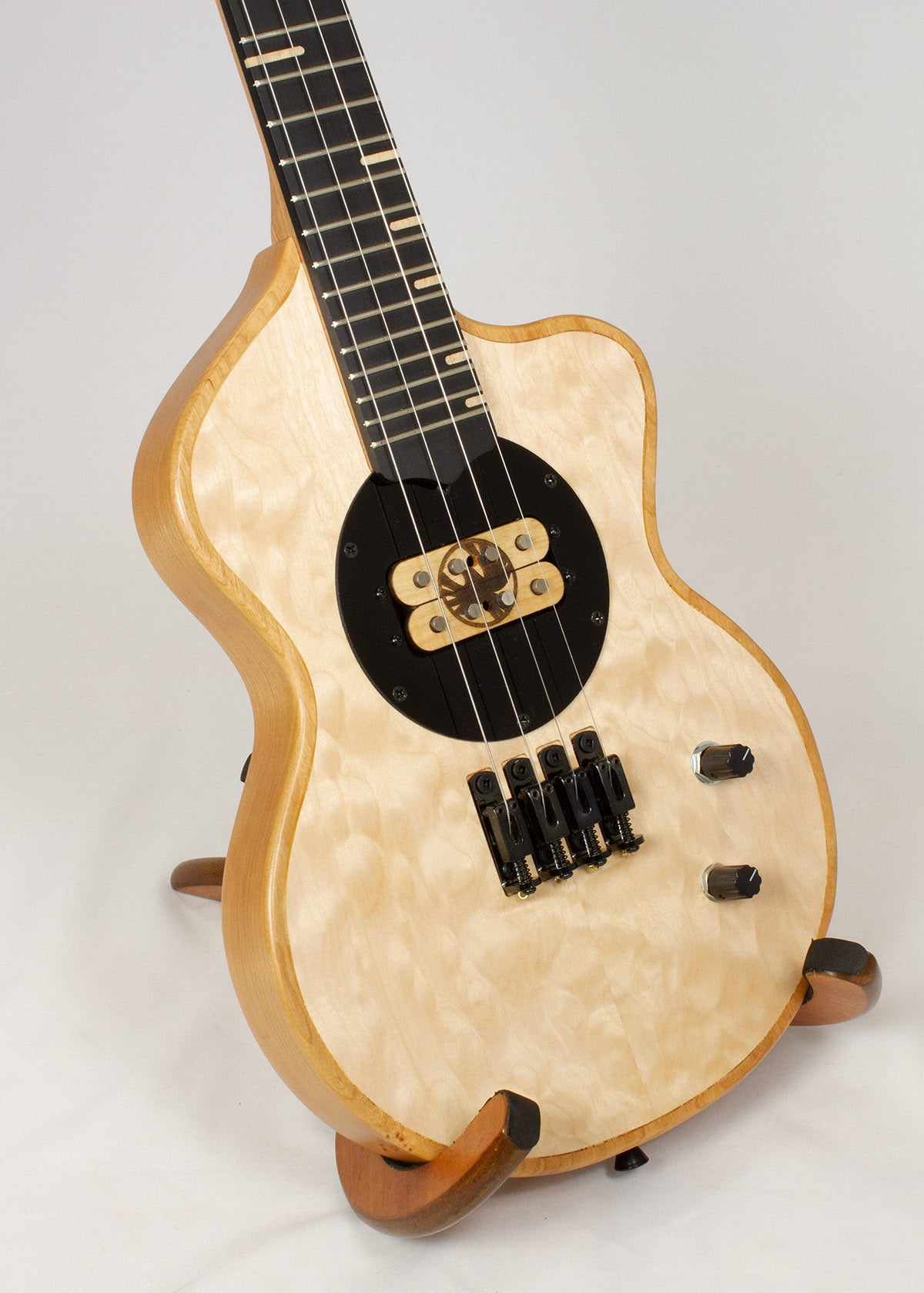 
                  
                    Custom Order for S.C. Sparrow Thunderbird Semi Hollow Steel String Baritone Electric Ukulele
                  
                