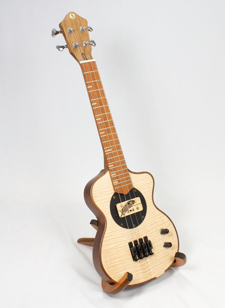 
                  
                    Sparrow Thunderbird Flamed Maple Semi-Hollow Steel String Tenor Electric Ukulele (Ships in 14 days)
                  
                