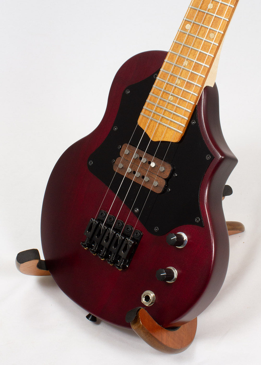 Sparrow Thunderbird 5-string Black Cherry Steel String Tenor Electric Ukulele (Ships in 14 days)