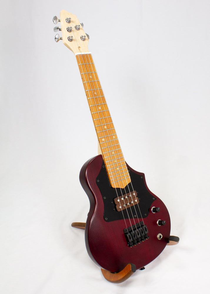 
                  
                    Sparrow Thunderbird 5-string Black Cherry Steel String Tenor Electric Ukulele (Ships in 14 days)
                  
                