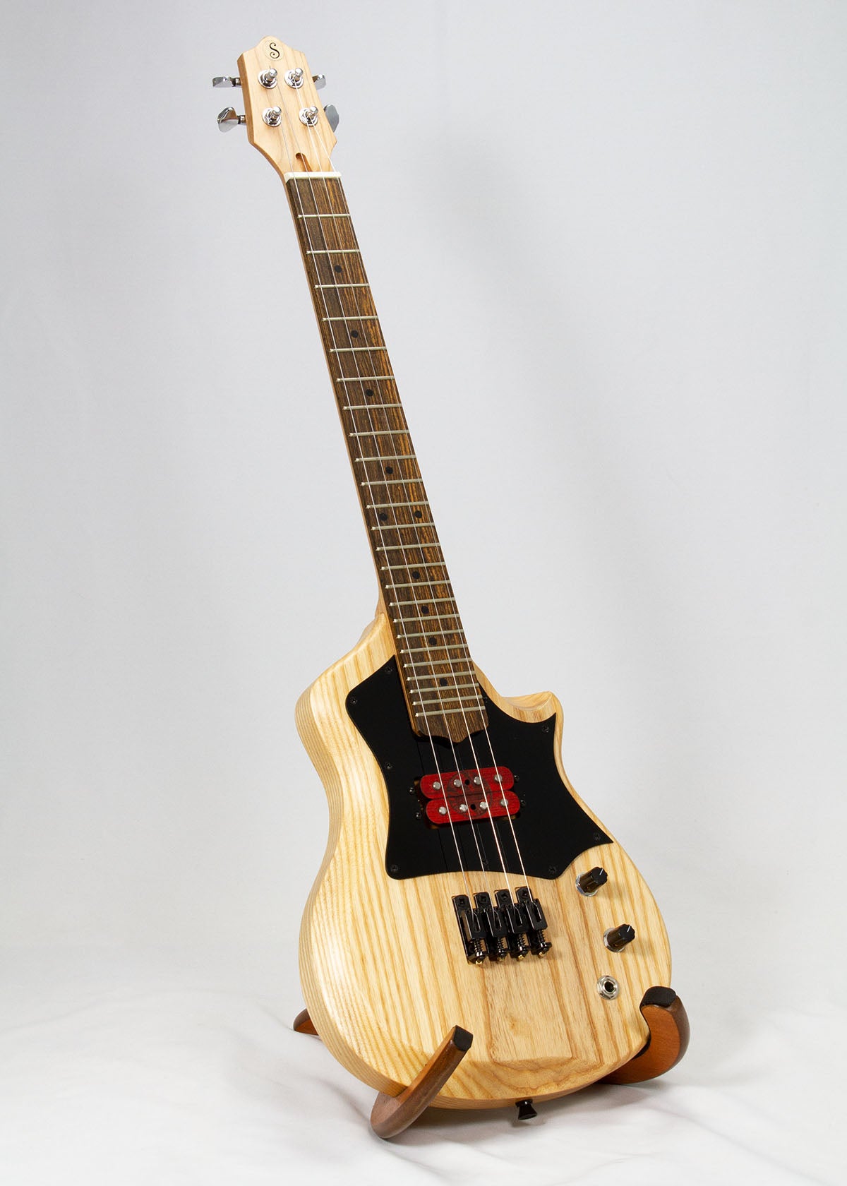 
                  
                    Custom Built Ukulele: Baritone Scalloped Cutaway
                  
                