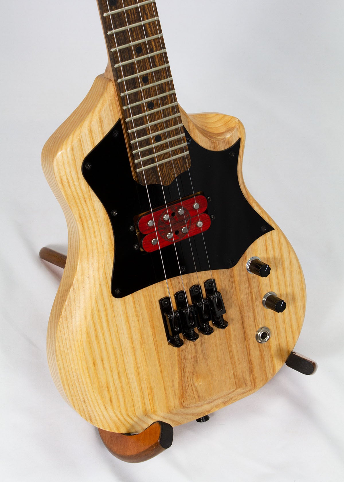 
                  
                    Custom Built Ukulele: Baritone Scalloped Cutaway
                  
                